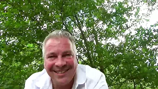 Mandy Mystery ve Reinhard Alman açık havada