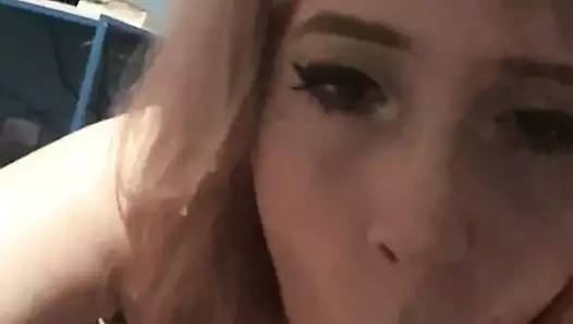 Kız arkadaşa boşalma