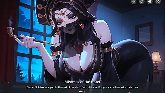 Otel hikayeleri ürkütücü hentai oyunu ep.4 bu korku yerinin sahibesi bizi istiyor!