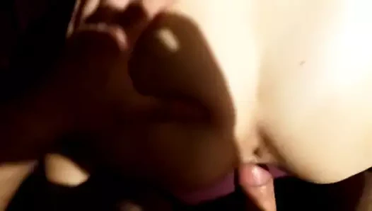 Sıcak sürtük arkadan alır