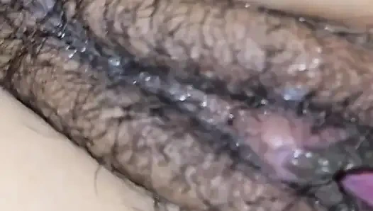 Pussy full of milk is unfaithful to her partner