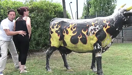 Cow Carolina ile harika sikiş