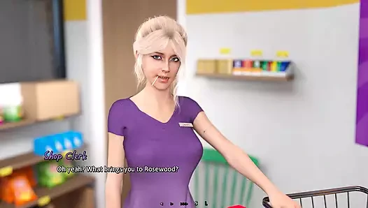 Yaz sıcağı: adam bakkaldaki seksi memurdan prezervatif alıyor ep.6