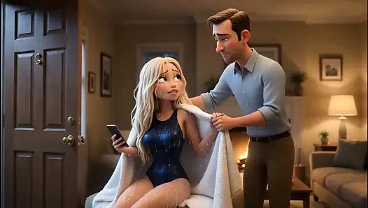 Ep2 Cheating Hotwife - Stranger Fucks Her Mind While Cuck Husband Prays At Home