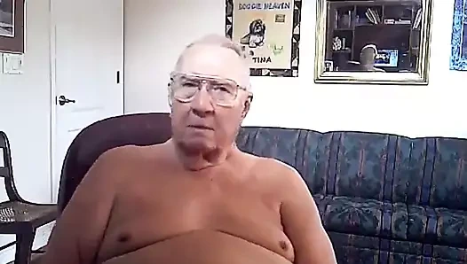 Webcam üzerinde büyükbaba gösterisi