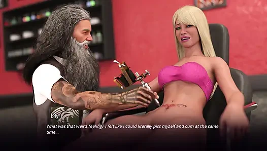 Köylü sürtük dönüşümü 23 Lilly'ye sürtük damgası ve meme ucu sikiliyor