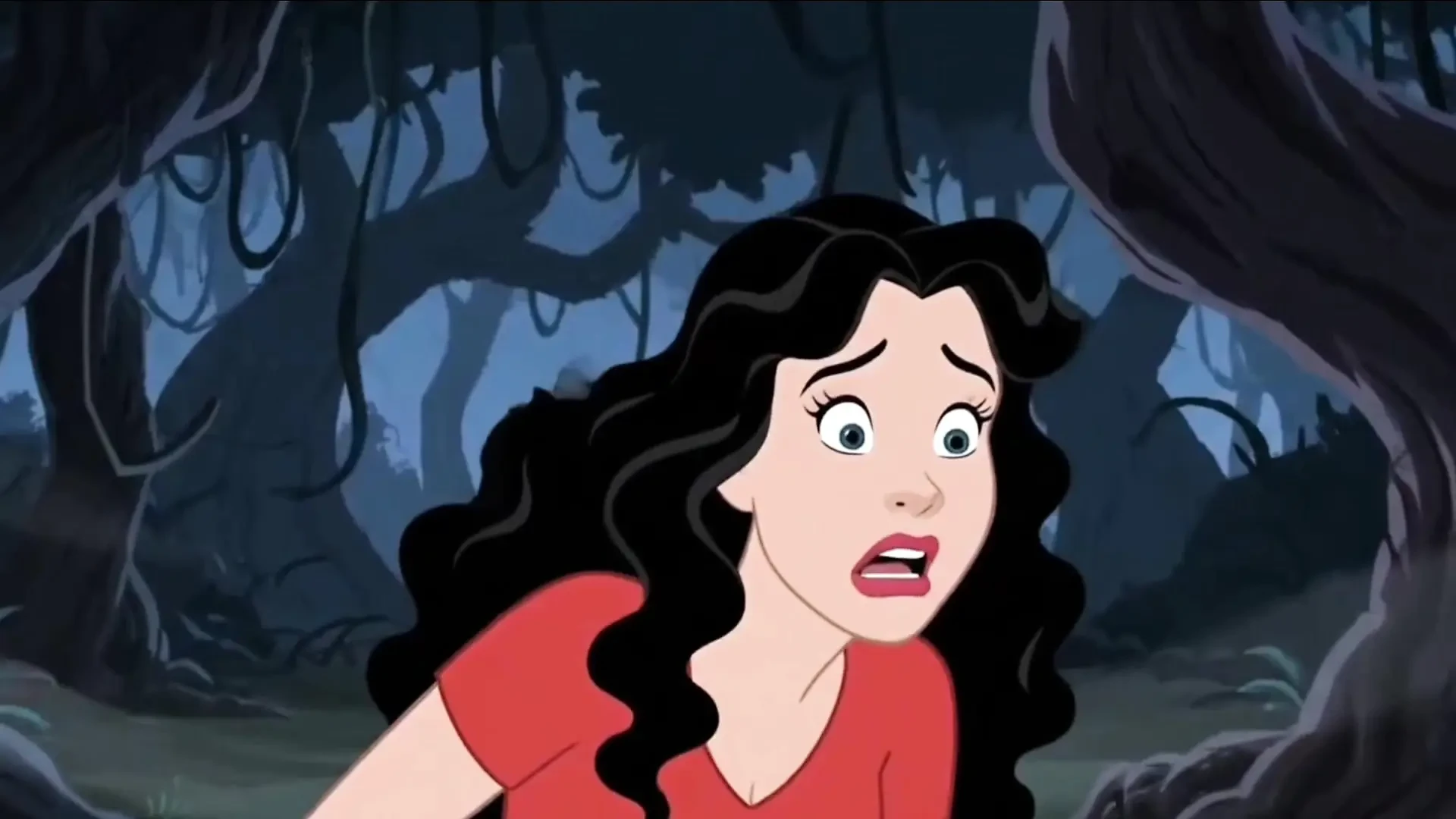 Öğrenci kız kampta seks yapıyor. Cartoon Horror Parody