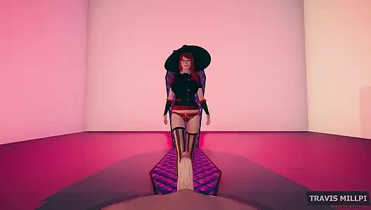 Üvey kız kardeşim cadı gücüne sahipti ve beni sikmek için başka bir boyuta gönderdi bakış açısı