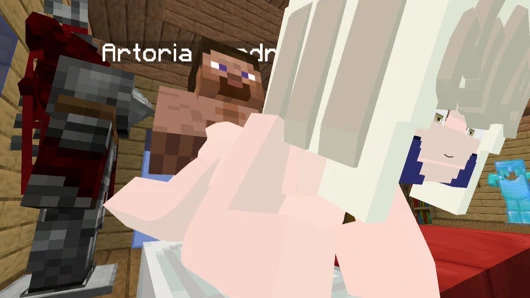 Jenny mod Minecraft fapcraft - Artoria Pendragon'un götünden ve ağzından sikişme kaderim