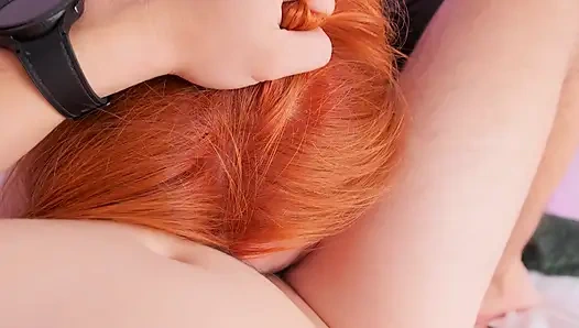 Very rough sex and cum on stockings at the end!