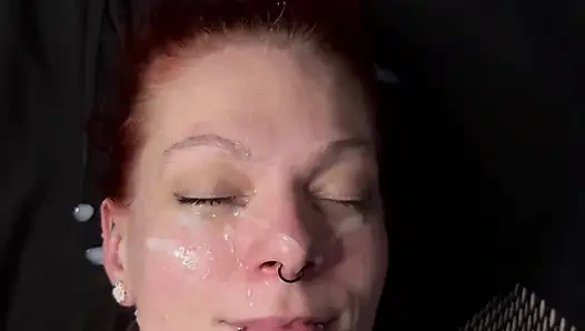 Kirbyred - boşalma ve yüze boşalma derlemesi