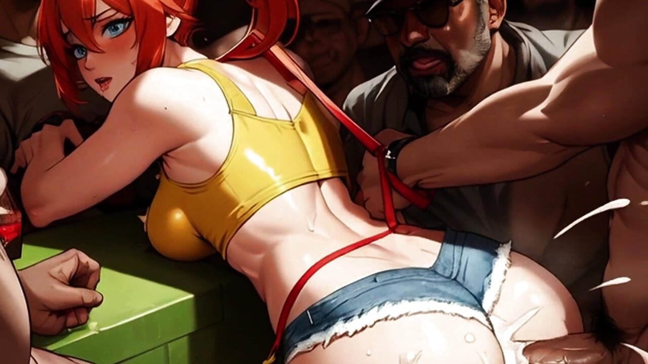 Misty ilk büyük zenci görünce pokemon hakkında her şeyi unutuyor