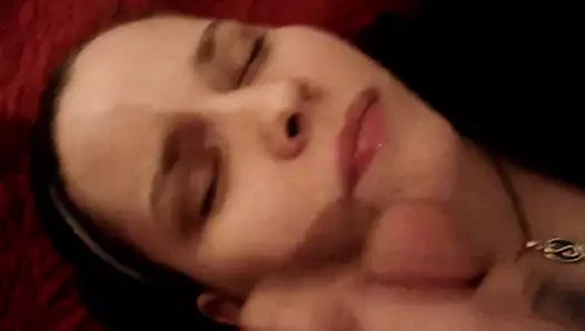 Puslu para atış beyaz kafa bandı