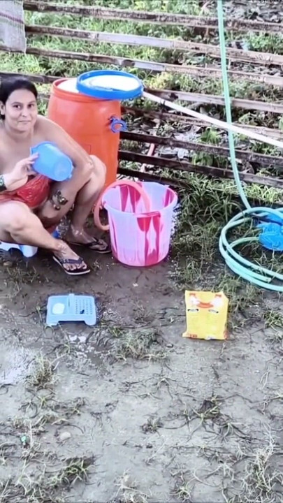 Açık havada banyo yatak odası seks | Bölüm 1