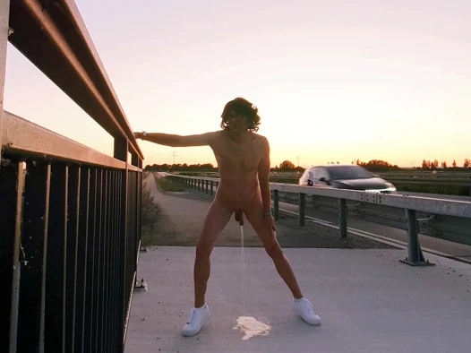 Peeing in public