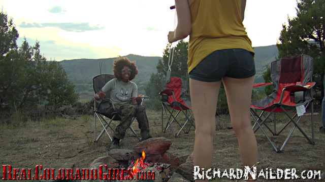 Cute Redhead Does First Ass-to-mouth and Lesbian Experience in Camping Audition Video