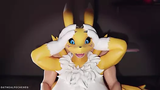 Renamon sert sikiliyor - 3 boyutlu derlemeler