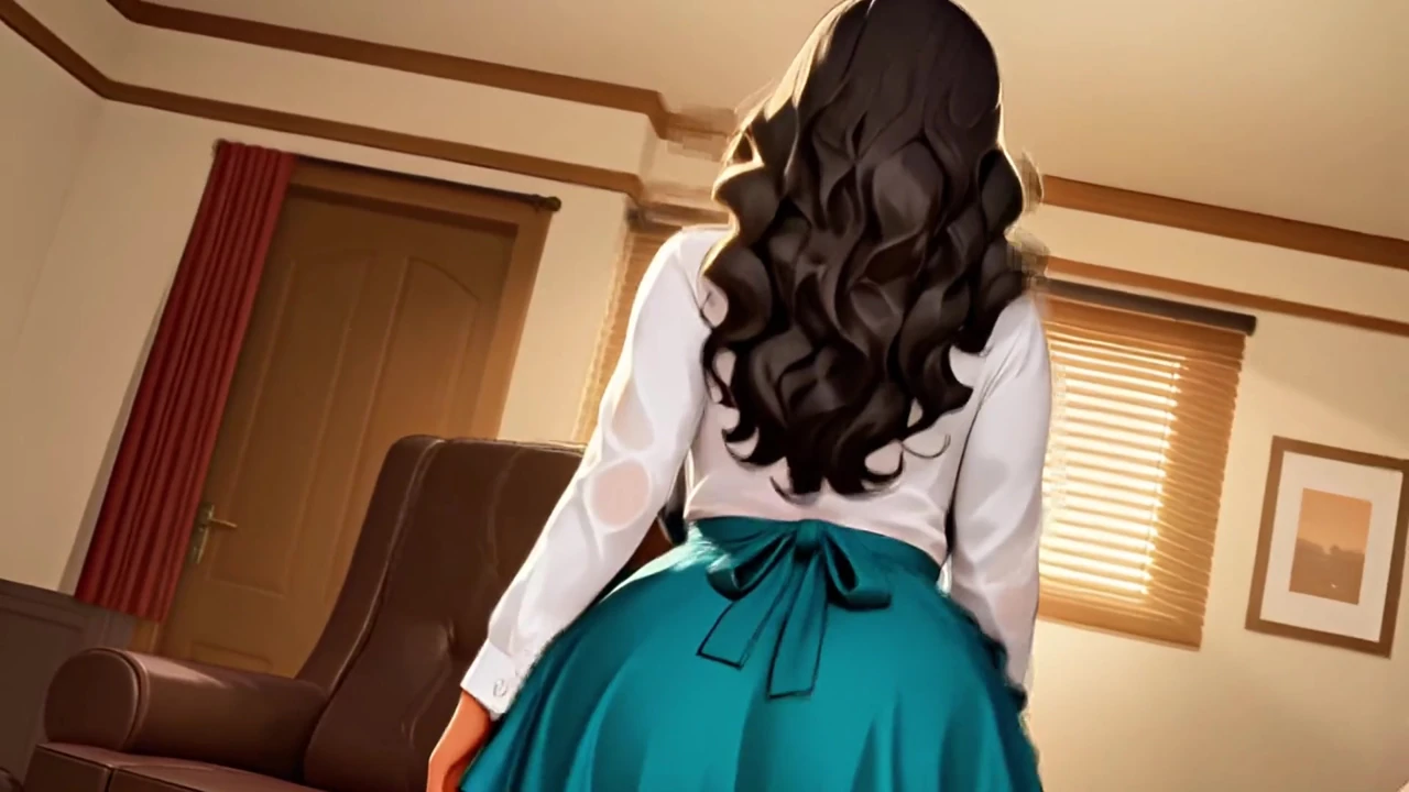 Horny Dominican MILF Hairdresser Gives Her Wet Pussy to Client – Uncensored Hentai – Ai