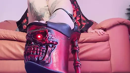 Topuklu ayakkabılar tıklıyor, kalp yarışı: seksi hayal gücüm