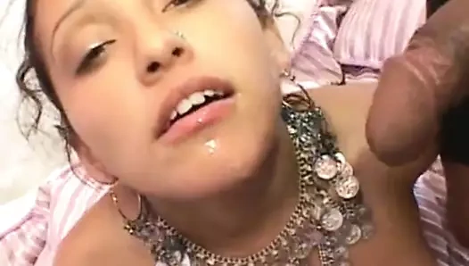 Arab bebek yutmak boşalmak kahrolası üçlü