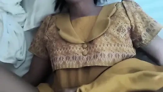 Kostümlü Taylandlı öğretmen