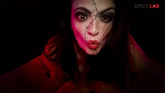 Beetlejiue'nin ninphomaniac orta yaşlı seksi kadın ruhumu saksoyla emiyor