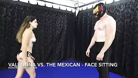 Hiçbir şey mürekkepli kadın egemenliği Valentina'nın yüzüne balon götünü dikmesinden daha mutlu edemez