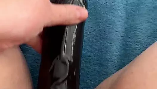 Bbw kahrolası büyük siyah kalın yapay penis ve sağladım sert