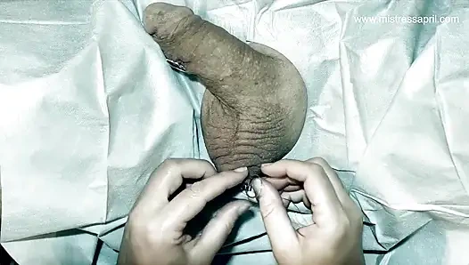 Dominaytix sahibe April - tıbbi chastation