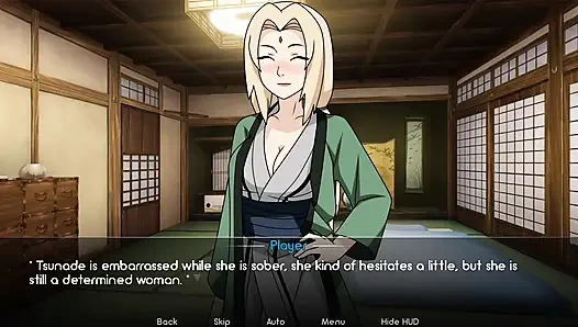 Tsunade sert anal