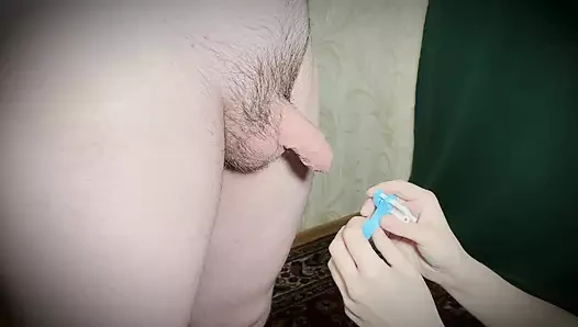 Mavi silikon bekaret kafesine yarak kilitliyor - girlz .pro - janewalker98