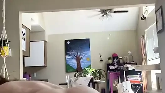 Leana kızıl saçlı çıplak twerk yapıyor