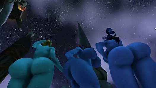 Troller onu sallıyor