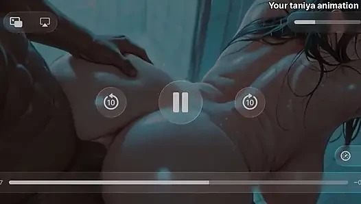 Tam sert arka taraf seks 3d animasyon