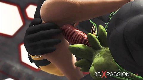 Bilim kurgu piramidi. anubis seksi bir kadın sert sikikleri