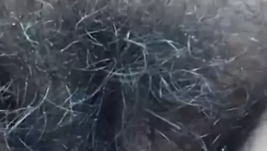 Kıllı am arasında olgun üvey yakın çekim