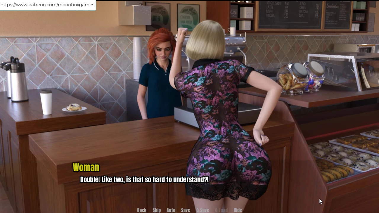 Grandmas house – ive dominated the lady from coffee shop and fucked her