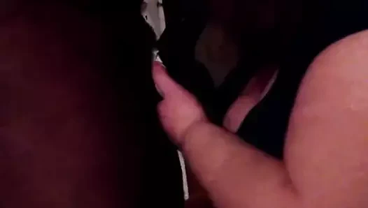 Şişman olgun derin boğazlar büyük siyah dong