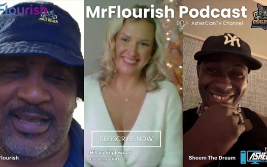 Mrflourish Podcast Sunday Swirl with Guests Mrsenglewood ve Sheemthedream