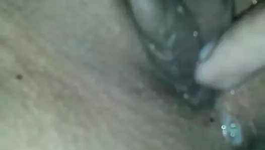 Amcık pompalanıyor