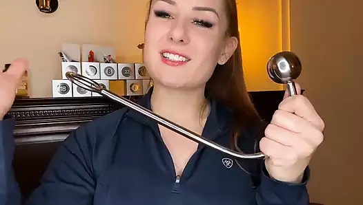 Cruel Reell steeltoyz anal kancayı test ediyor - çelik, kontrol, zevk
