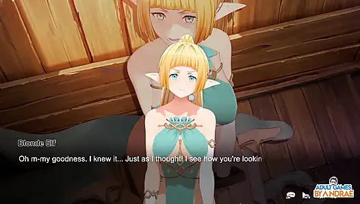 Беги, мой эльфийский нинджа! Геймплей 3D, часть 1