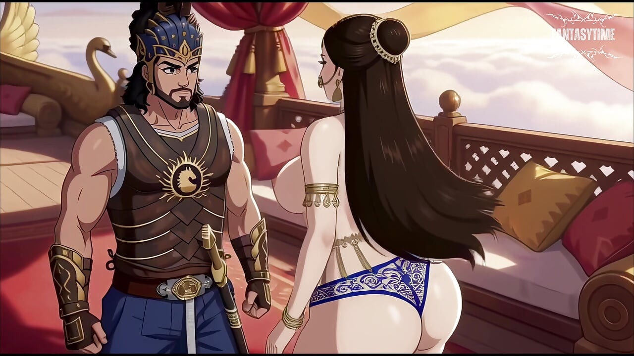 Bahubali Debsena'yı uçan gemide analdan sikti (Bahubali parodisi 2)