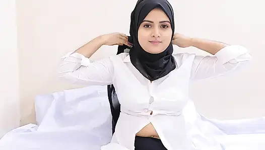 Hijabi Beautiful indian Bangla girl Masturbation viral video.