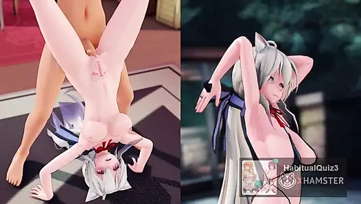 Mmd r18 kızlar 3d hentai