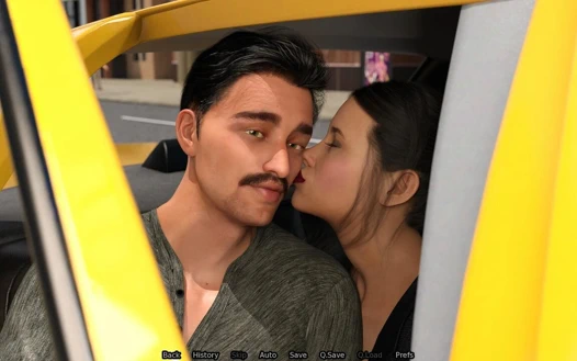 Tapılan evlilik - bölüm 7 - Evelyn ve bir yolcu Austin'in önünde birbirlerini öptü