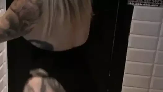 Sabrina sawyers çıplak mürekkepli dövme seksi göt twerk