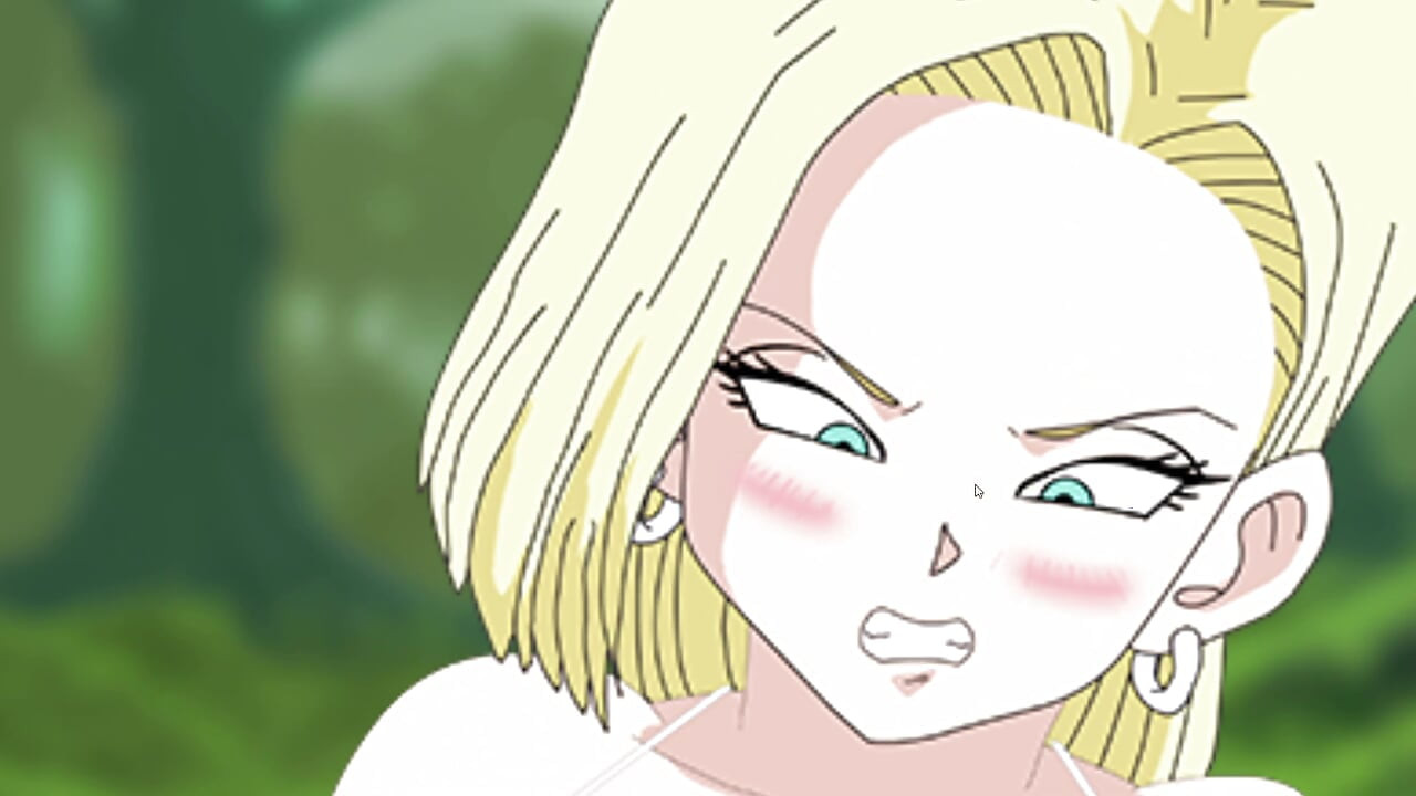 Ballz için Android macerası - ejderha topu tarafından sikişen Android 18 goku