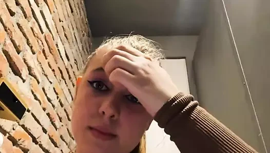 Hard training in the gym with big ass girl