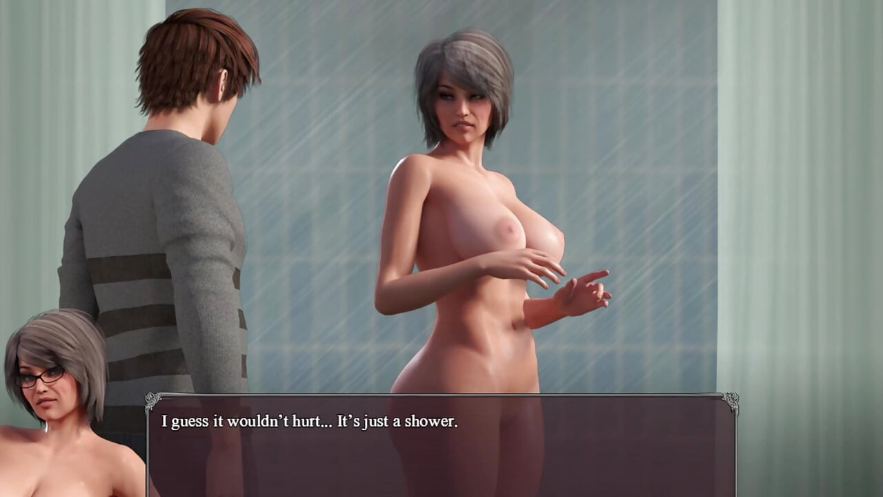 Brother's Wife Teach me How to Take a Shower Together.